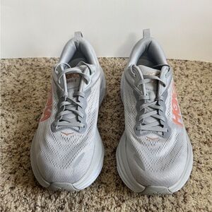 Hoka Women's Bondi 8 - Harbor Mist / Lunar Rock